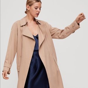 Aritzia Babaton Lawson Trench Coat XXS